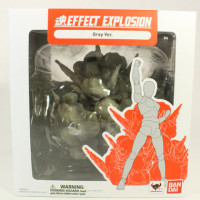 Tamashii Nations Explosion Effects SH Figuarts Red and Gray Action Figure Accessory Display Review