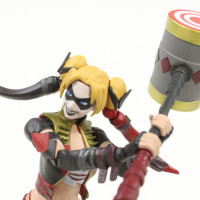SH Figuarts Harley Quinn Inustice Gods Among Us Video Game Bandai Tamashii Nations Import Figure Rev