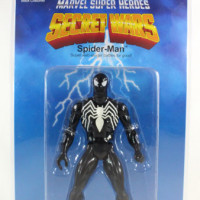 Secret Wars Spider Man Black Suit Jumbo 12 Inch Retro Gentle Giant Toy Action Figure Review