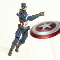 SH Figuarts Captain America Avengers Age of Ultron Movie Bandai Tamashii Nations Figure Review