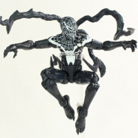 Marvel Legends Superior Venom 2015 Spider Man Rhino BAF Toy Action Figure Review