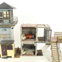 AMC’s The Walking Dead Prison Catwalk Upper Cell and Lower Cell McFarlane Toys Building Sets Review