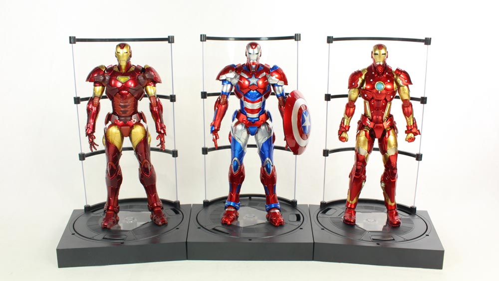 Sentinel Re:Edit Iron Patriot Import Iron Man Toy Action Figure Review