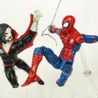 Marvel Legends Morbius Spider Man 2016 Absorbing Man BAF Wave Toy Action Figure Review