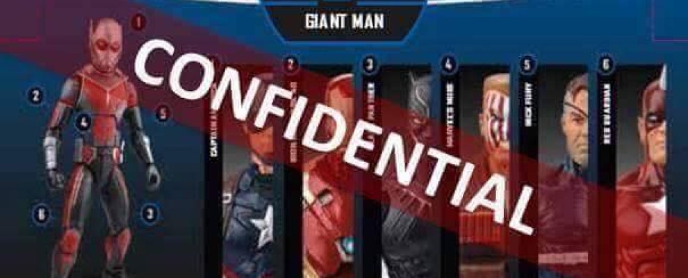 Marvel Legends Giant Man BUILD A FIGURE Wave Leaked!!!