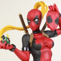 Bishoujo Lady Deadpool Kotobukiya Marvel Comics Statue Review