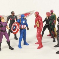 Captain America Civil War Hero vs Hero Miniverse 2.5 Inch Target Exc. 9 Pack Action Figure Review