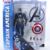 Marvel Select Civil War Captain America Movie Toy Action Figure Review