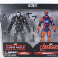 Marvel Legends Target War Machine Mark 3 and Disco Iron Man Civil War Movie 2 Pack Figure Review