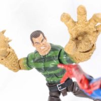Marvel Legends Sandman BAF 2016 Spider Man Wave Build A Figure Toy Review