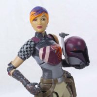 Star Wars Black Series Sabine Wren 6 Inch Rebels Cartoon Show Action Figure Toy Review