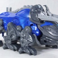 Power Rangers 2017 Movie Triceratops Battle Zord and Blue Ranger Action Figure Toy Review