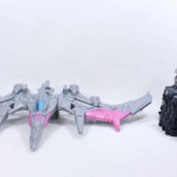 Power Rangers 2017 Pterodactyl Battle Zord with Pink Ranger Movie Bandai Action Figure Toy Review
