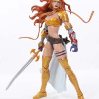 Marvel Legends Angela Guardians of the Galaxy Vol  2 Titus BAF Wave Action Figure Toy Review