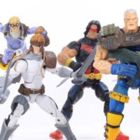 Marvel Legends Shatterstar X-Men Warlock BAF Wave X-Force Comic Action Figure Toy Review