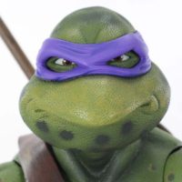 NECA TMNT 1:4 Scale Donatello 1990 Teenage Mutant Ninja Turtles Movie Action Figure Toy Review