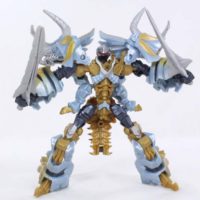 Transformers Slug The Last Knight Deluxe Class Movie Dinobot Action Figure Toy Review