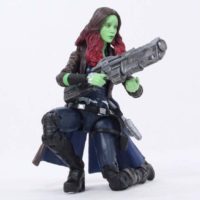 Marvel Legends Gamora Mantis BAF Guardians of the Galaxy Vol 2 Wave Action Figure Toy Review
