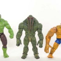 Marvel Legends Man-Thing Build A Figure BAF Netflix Wave Hasbro Action Figure Toy Review