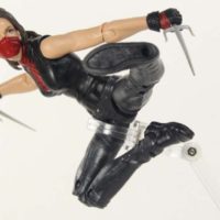 Marvel Legends Netflix Elektra Man-Thing BAF Wave Hasbro Action Figure Toy Review