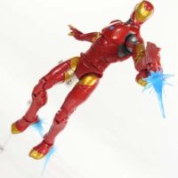 Marvel Legends Invincible Iron Man Black Panther Movie Okoye BAF Wave Hasbro Figure Toy Review