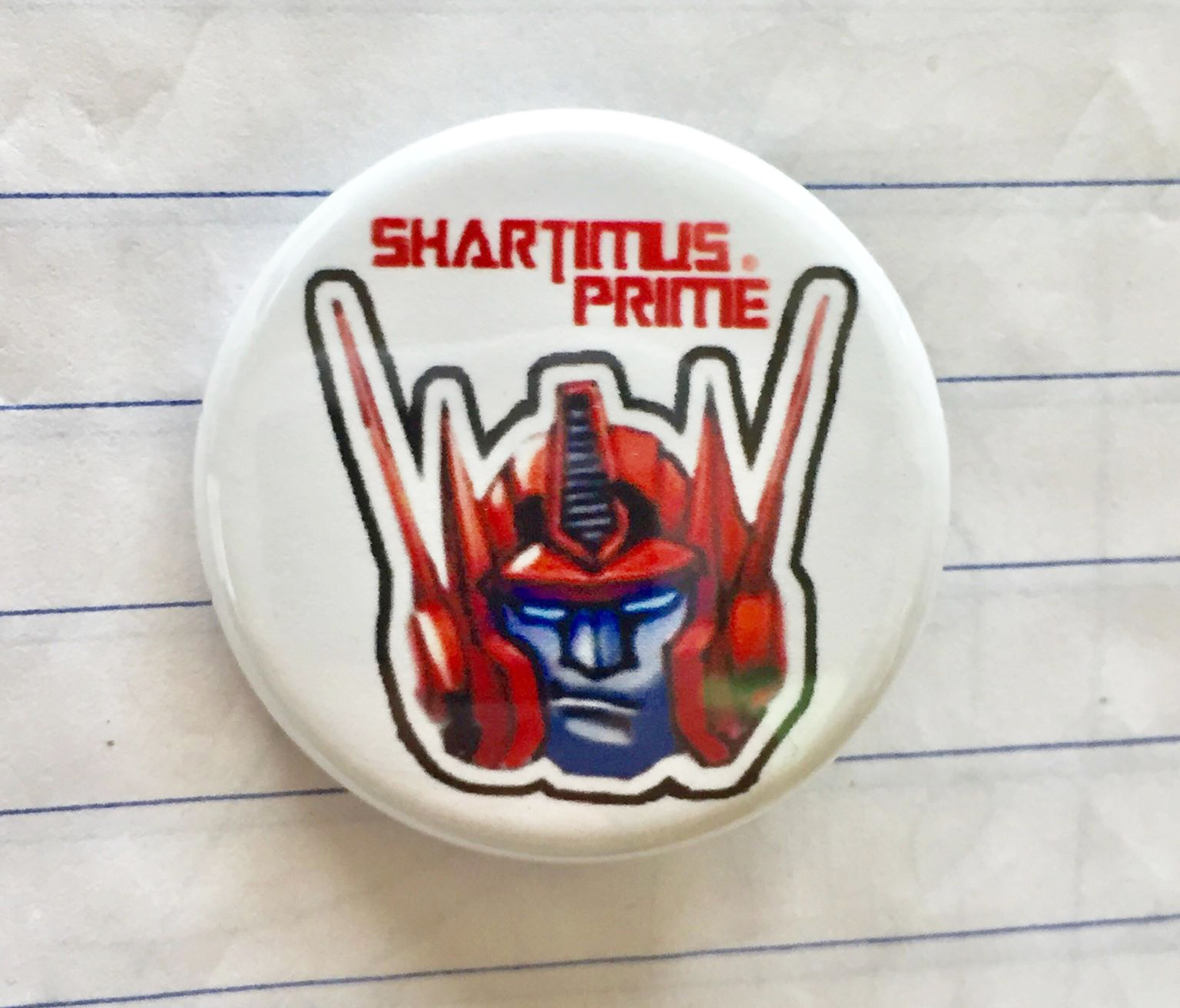 Shartimus Prime Pins 1-1/4″