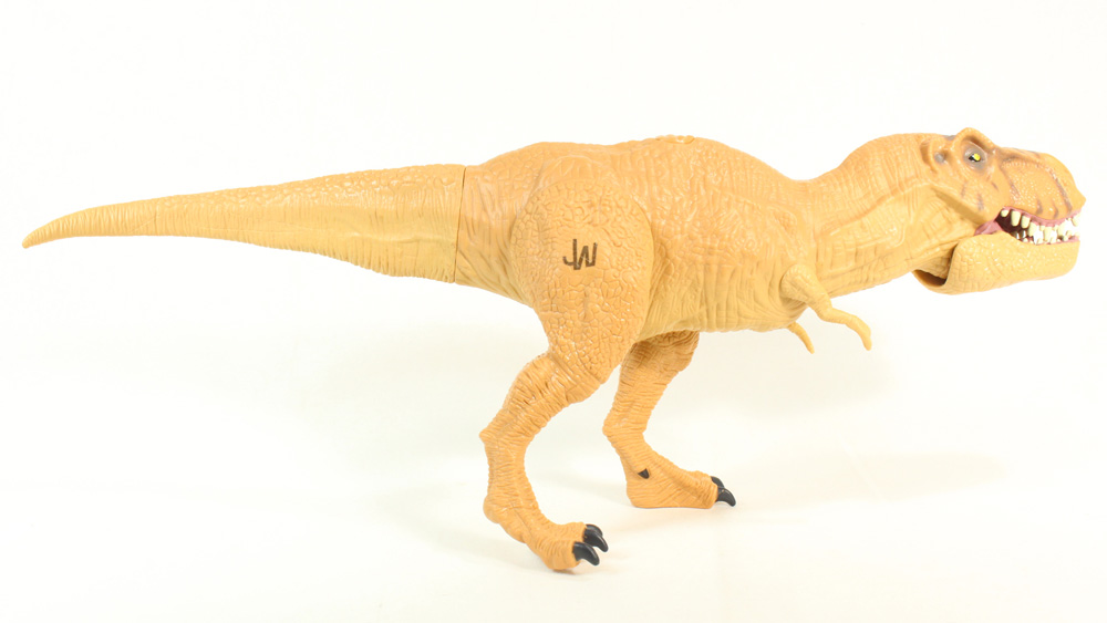 Jurassic World T Rex Chomping Action Figure 2015 Movie Toy Review