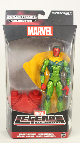 Marvel Legends Vision 2015 Avengers Age of Ultron Hulkbuster BAF Wave Infinite Series Toy Action Figure Review