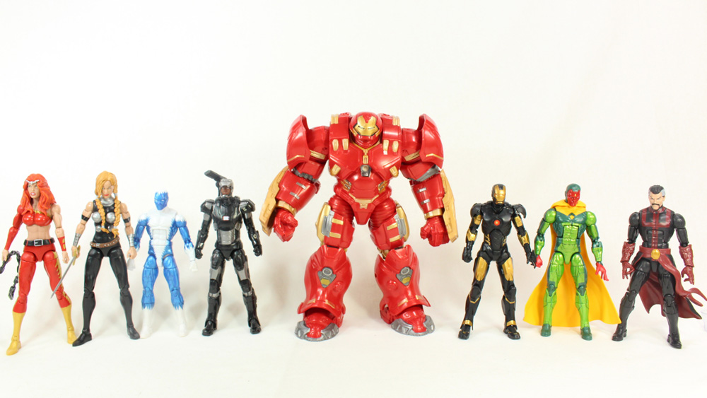 Marvel Legends Iron Man Marvel NOW Avengers Age of Ultron Hulkbuster BAF Wave Toy Action Figure Review