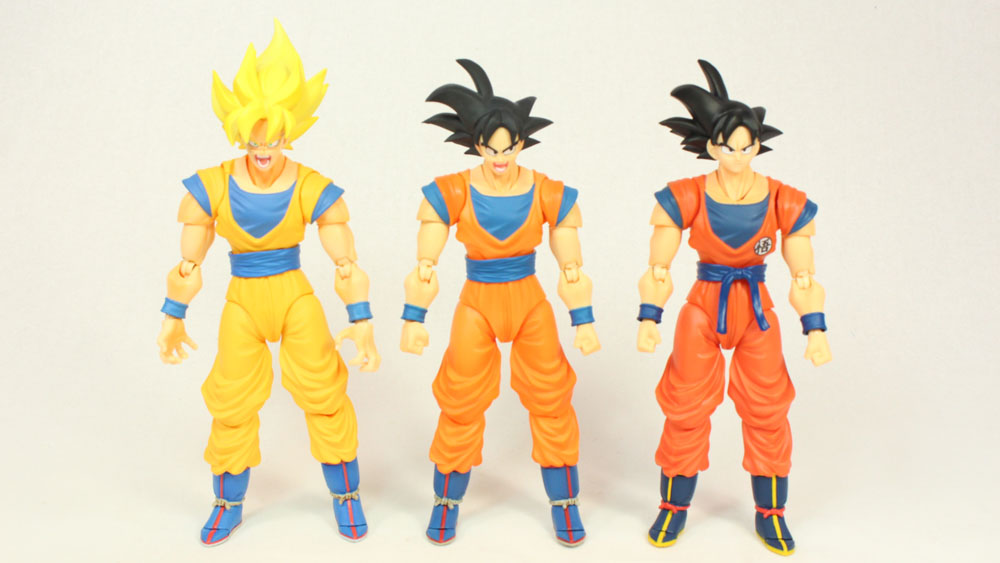 SH Figuarts Son Goku Frieza Saga Version SDCC 2015 Exclusive Bandai Tamashii Nations Action Figure Review