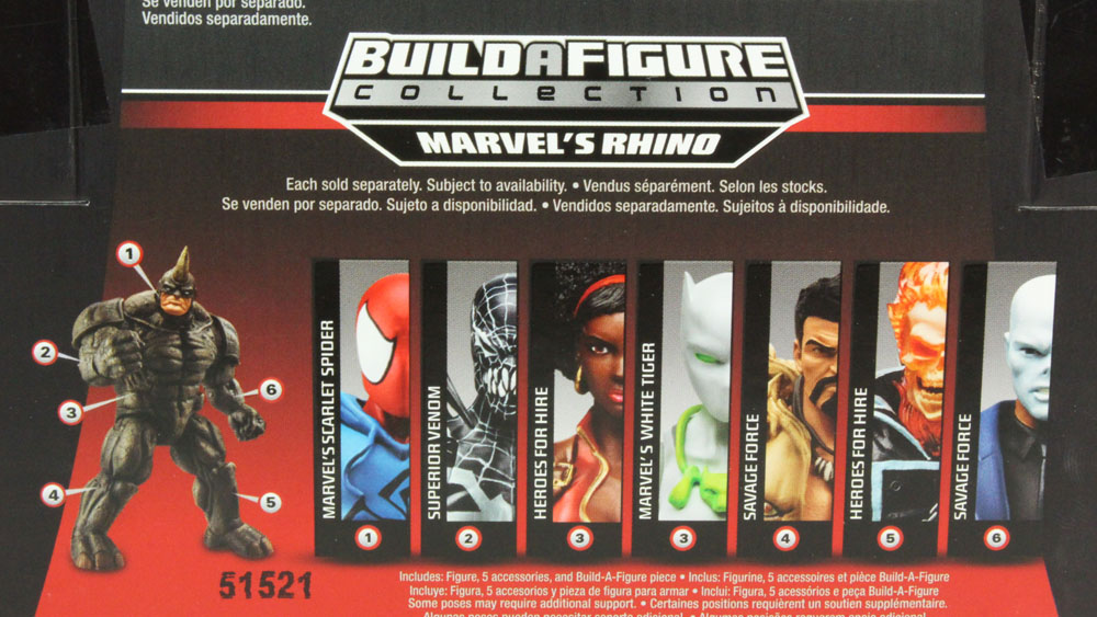 Marvel Legends Ghost Rider Johnny Blaze 2015 Spider Man Rhino BAF Wave Toy Action Figure Review