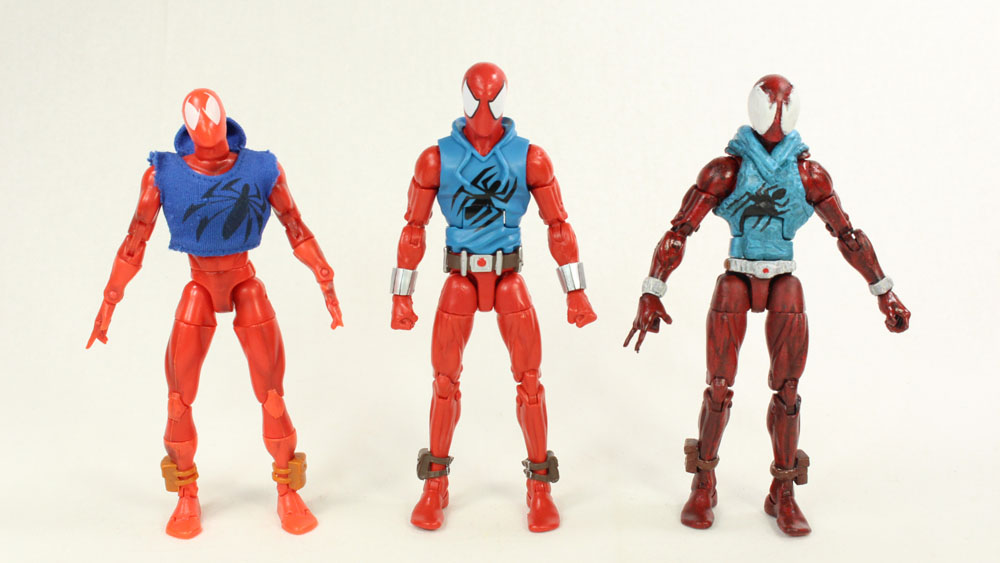 Marvel Legends Scarlet Spider 2015 Spider-Man Rhino BAF Wave Toy Action Figure Review