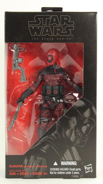 Star Wars Guavian Enforcer 6 Inch Black Series Episode VII The Force Awakens Movie Toy Figure Review