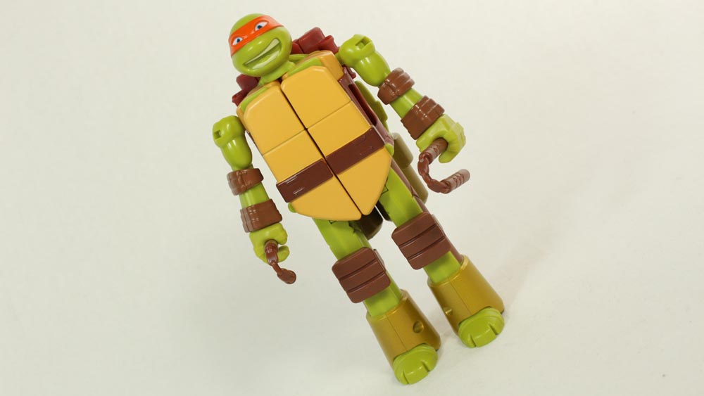 TMNT Michelangelo Transforming Mutations Nickelodeon Teenage Mutant Ninja Turtles Cartoon Toy Review