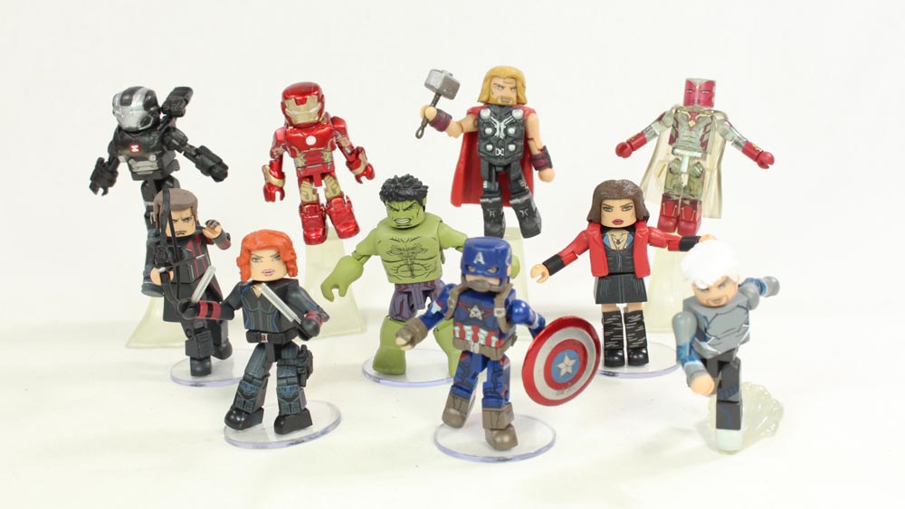 Marvel’s Avengers Age of Ultron TRU Exclusive Quicksilver Scarlet Witch War Machine and Bruce Banner