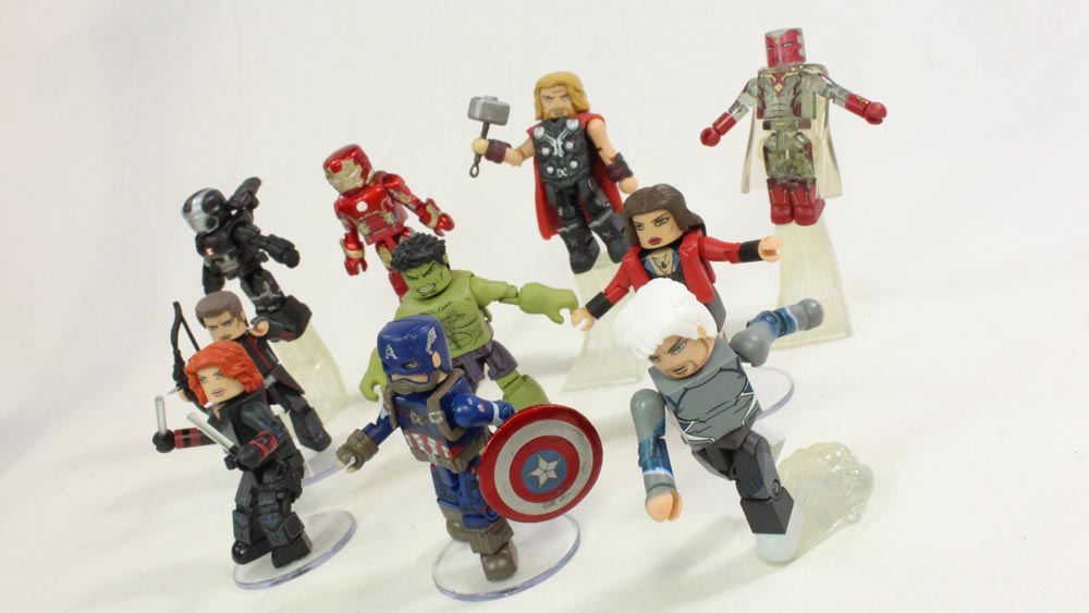 Marvel’s Avengers Age of Ultron TRU Exclusive Quicksilver Scarlet Witch War Machine and Bruce Banner