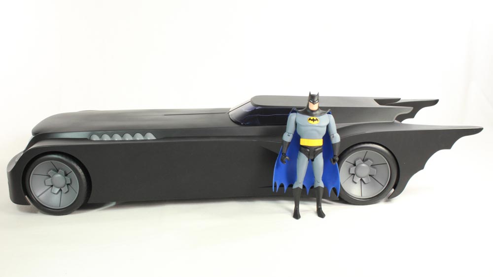 Batman The Animated Series Batmobile 6 Inch 1:12 Scale Toy Action Figure Vehicle Review