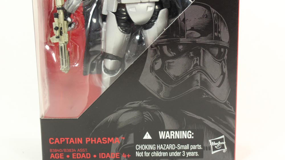Star Wars Captain Phasma Black Series 6 Inch The Force Awakens Episode VII Movie Toy Figure Review