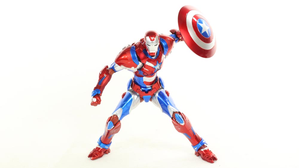 Sentinel Re:Edit Iron Patriot Import Iron Man Toy Action Figure Review