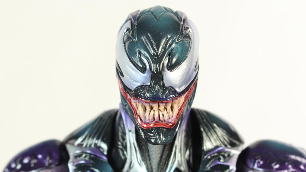 Play Arts Kai Venom Variant Square Enix Spider Man Toy Action Figure Review