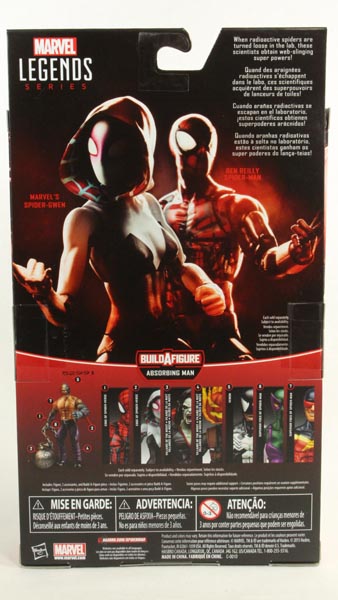 Marvel Legends Spider-Gwen Spider-Man 2016 Absorbing Man Wave Toy Action Figure Review