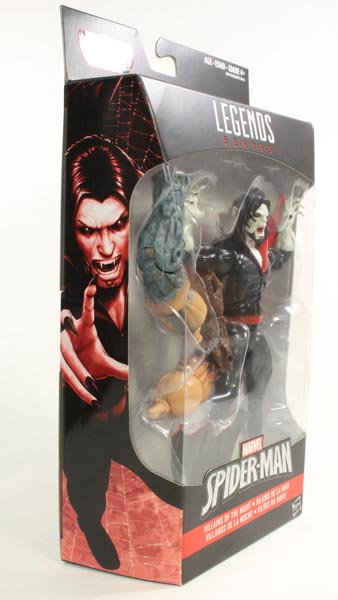 Marvel Legends Morbius Spider Man 2016 Absorbing Man BAF Wave Toy Action Figure Review
