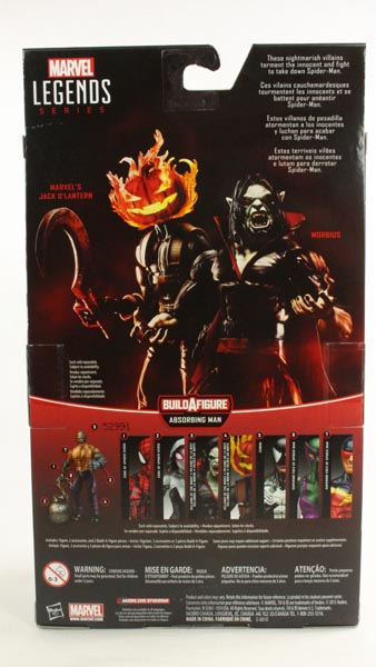Marvel Legends Morbius Spider Man 2016 Absorbing Man BAF Wave Toy Action Figure Review