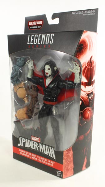 Marvel Legends Morbius Spider Man 2016 Absorbing Man BAF Wave Toy Action Figure Review