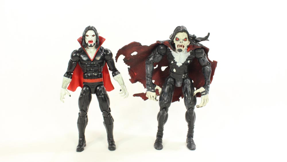 Marvel Legends Morbius Spider Man 2016 Absorbing Man BAF Wave Toy Action Figure Review