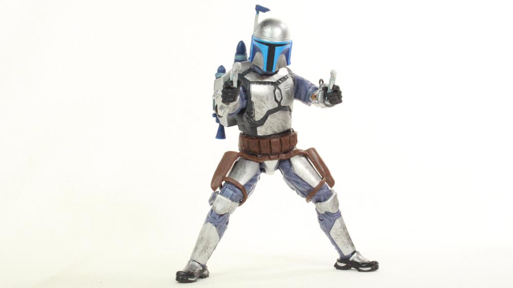 Star Wars Jango Fett Black Series 6 Inch Attack of the Clones Episode II Movie Toy Action Figure Review