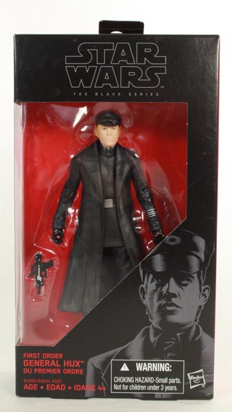 Star Wars General Hux Black Series 6 Inch First Order The Force Awakens Movie Toy Action Figure Review