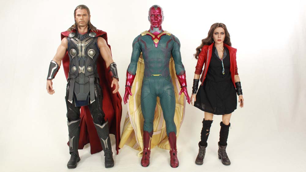 Hot Toys Vision Marvel’s Avengers Age of Ultron Movie 1:6 Scale Collectible Action Figure Review