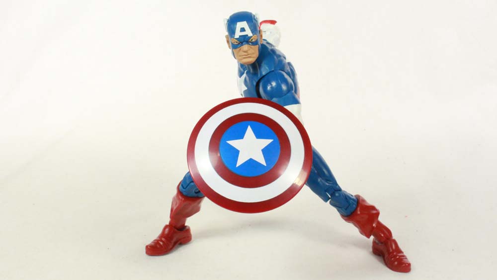 Marvel Legends CapWolf Captain America Red Onslaught BAF 2016 Wave Toy Hasbro Action Figure Review