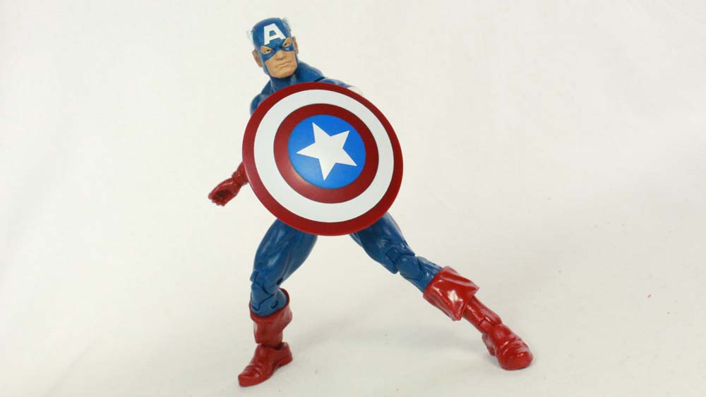 Marvel Legends CapWolf Captain America Red Onslaught BAF 2016 Wave Toy Hasbro Action Figure Review
